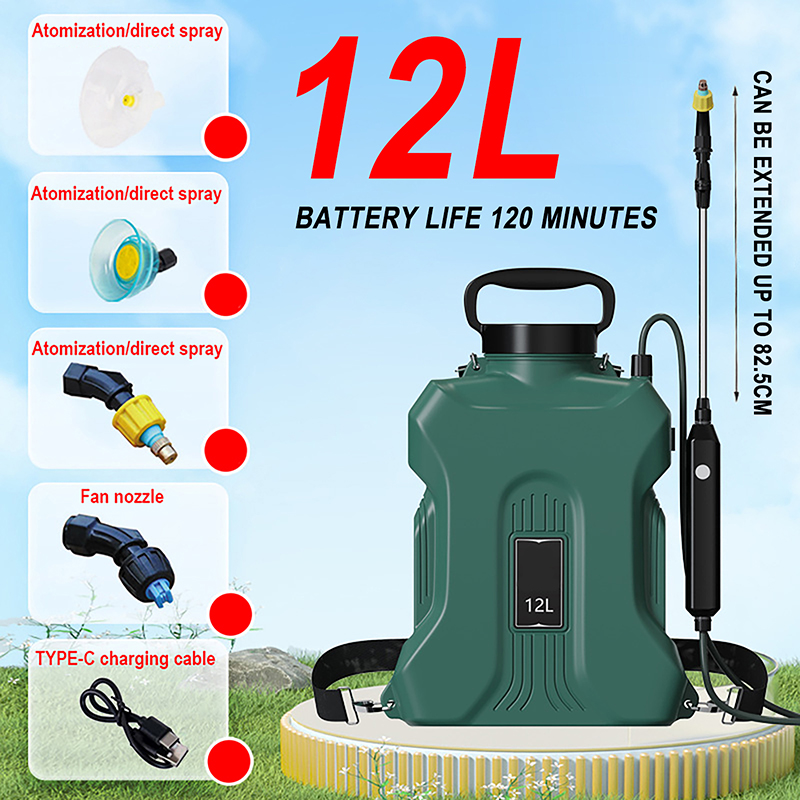 Gardening Tools High Quality - 고품질 12L 전기 분무기 2500mAh 배터리