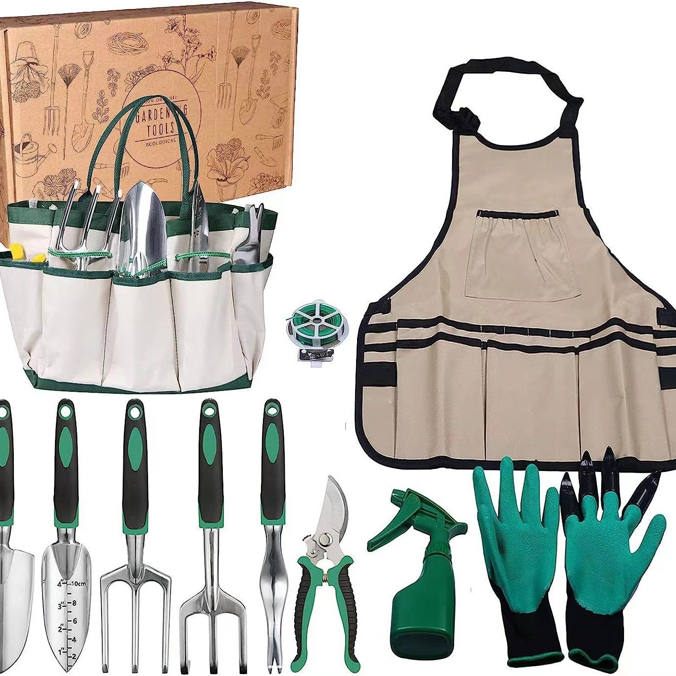 Gardening Tools Gift Set - 11종 정원 도구 세트 알루미늄 합금