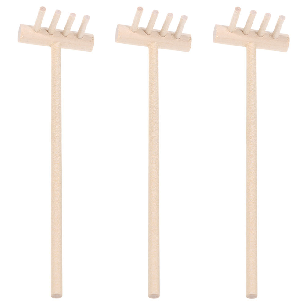 젠 가든 모래 테이블 도구용 대나무 미니 갈퀴 세트 3 - Gardening Tools Combo 리뷰 및 가격