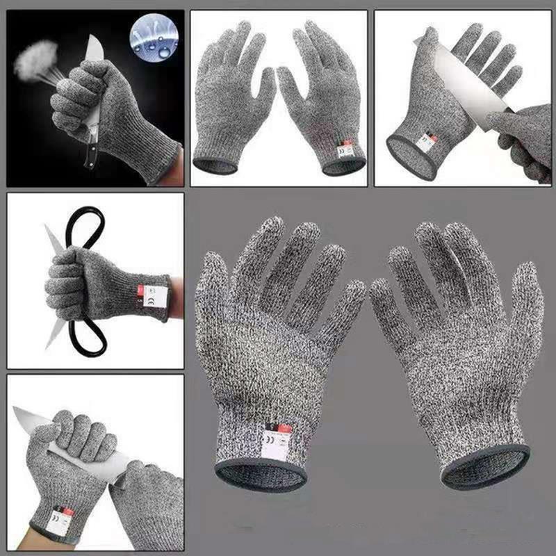 1 쌍의 절단 방지 장갑 식품 등급 안전 절단 장갑 레 - Gardening Tools Gloves 리뷰 및 가격