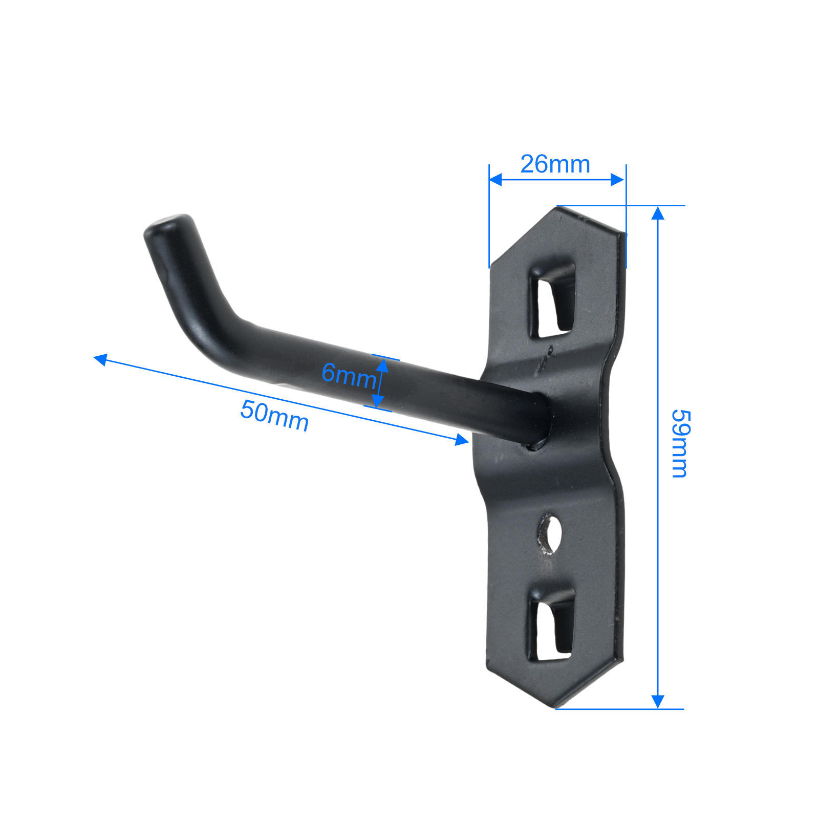 10개/세트 50mm 블랙홀 보드 훅 스틸 주방/정원/ - Gardening Tools Combo 리뷰 및 가격