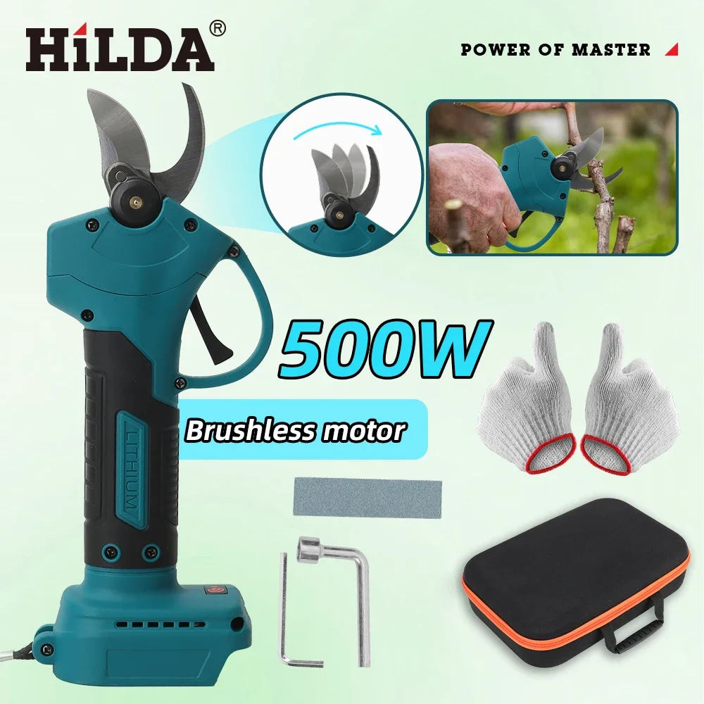 HILDA 18V 브러시리스 무선 전기 가지치기 가위  - Gardening Tools Combo 리뷰 및 가격