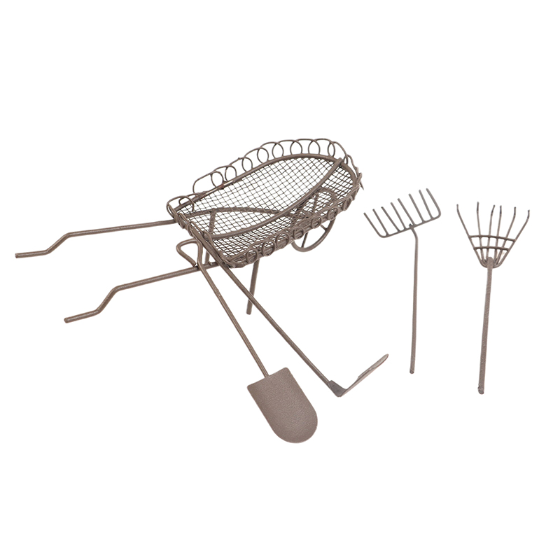 1/12 인형 집 시뮬레이션 정원 도구 키트, 인형 집 - Gardening Tools Gift Set 리뷰 및 가격