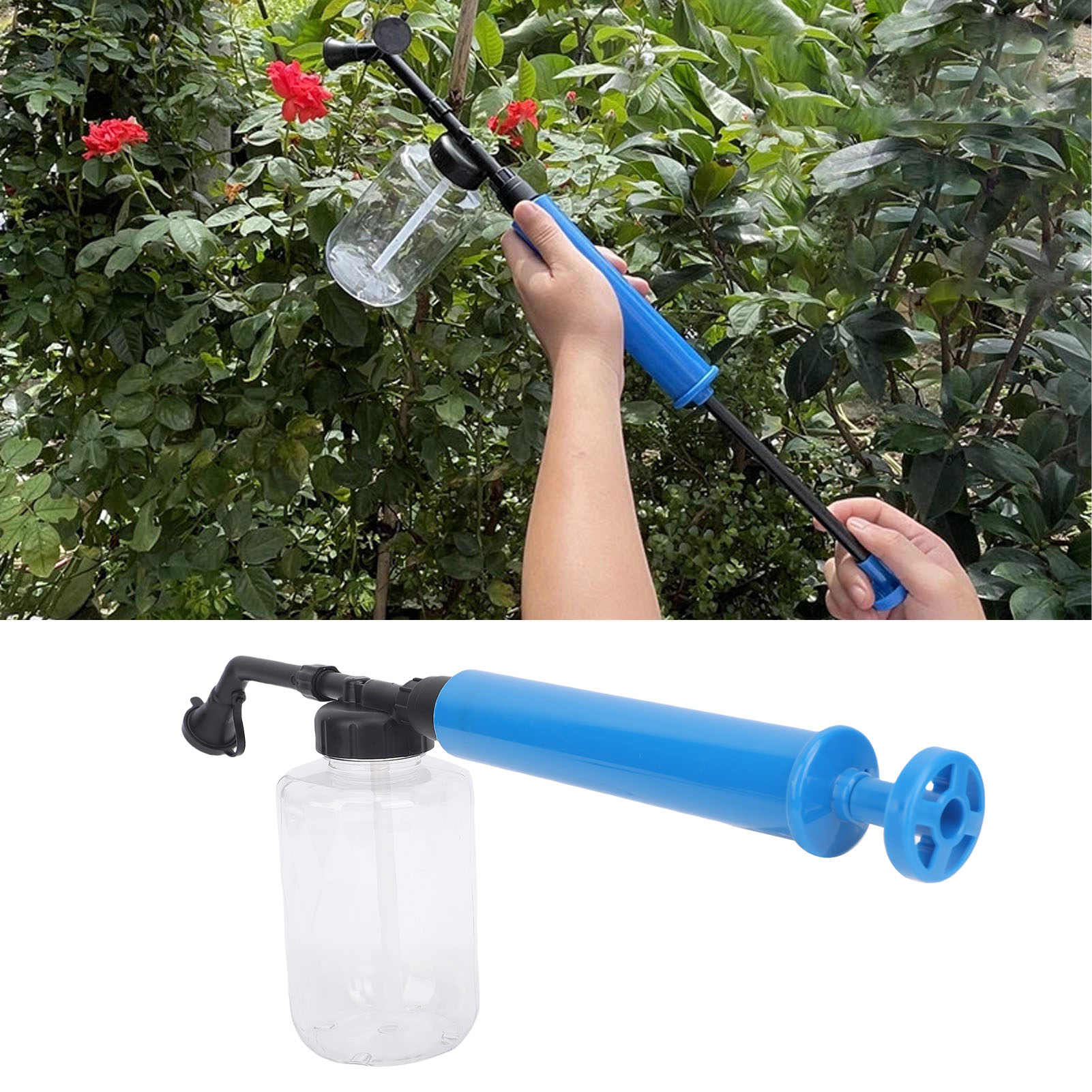 휴대용 규조토 분말 살포기 500ml 정원용 분말 도포 - Fertilizer Dispenser 리뷰 및 가격