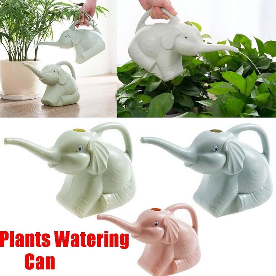 1 Pcs 새로운 귀여운 플라스틱 코끼리 모양 물뿌리개 - Gardening Tools Cute 리뷰 및 가격