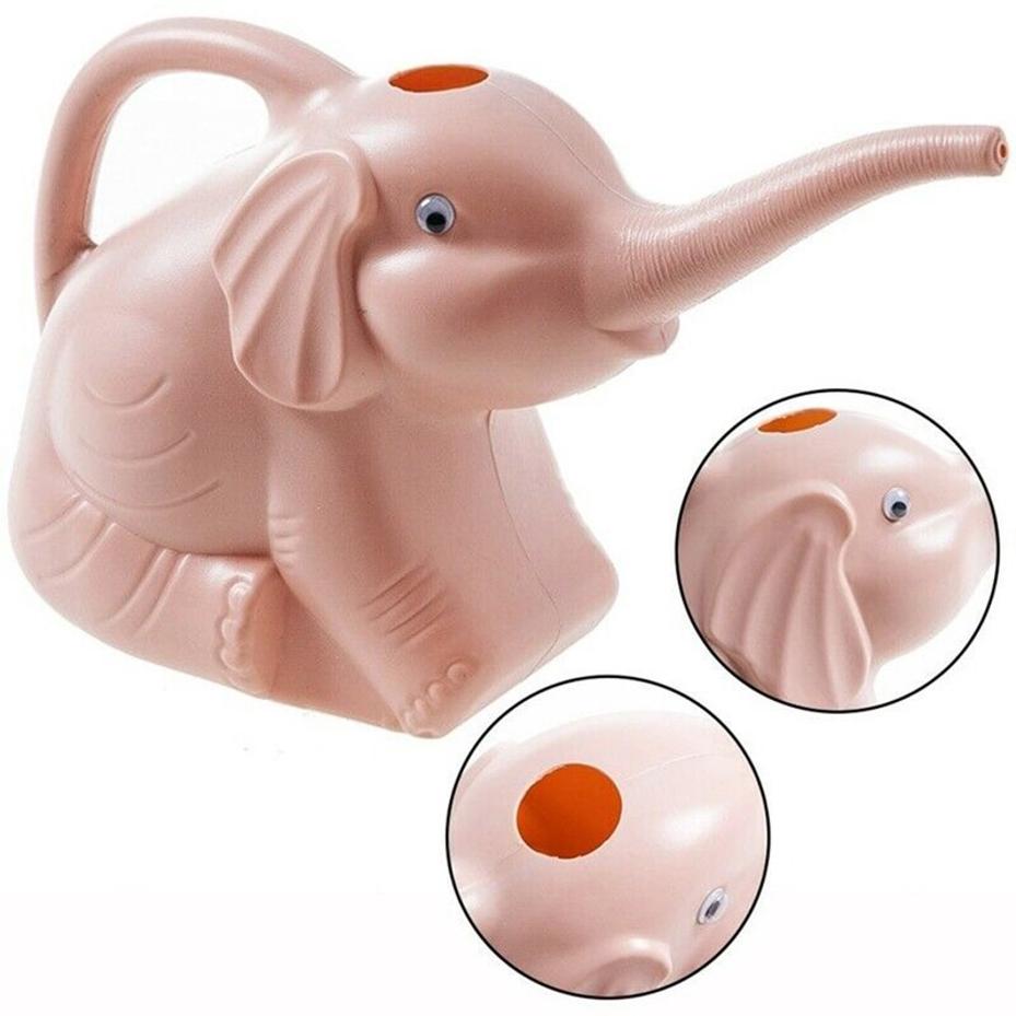 1 Pcs 새로운 귀여운 플라스틱 코끼리 모양 물뿌리개 - Gardening Tools Cute 리뷰 및 가격