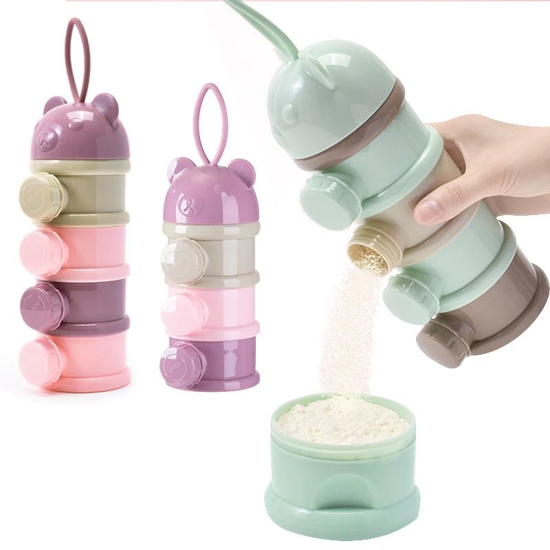 3/4 레이어 아기 휴대용 이유식 보관 상자 다중 개방 - Fertilizer Dispenser 리뷰 및 가격