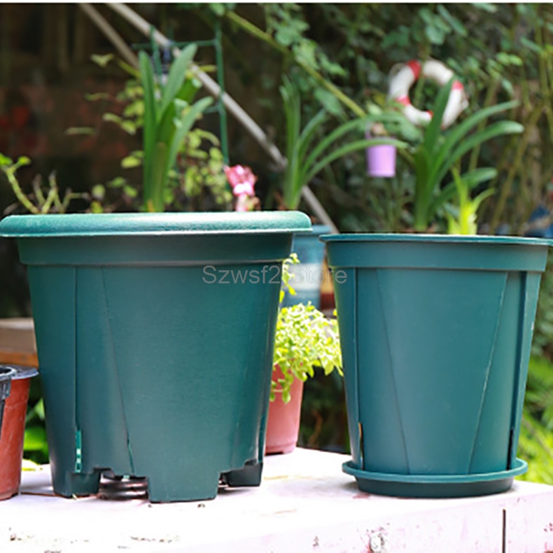 5/10개 녹색 플라스틱 식물 화분 트레이 - 허브,  - Gardening Tools Cute 리뷰 및 가격